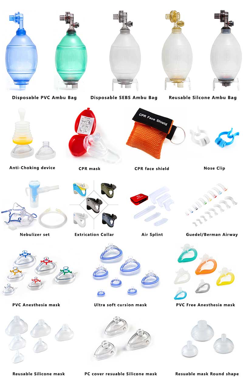 PVC resuscitator supplier