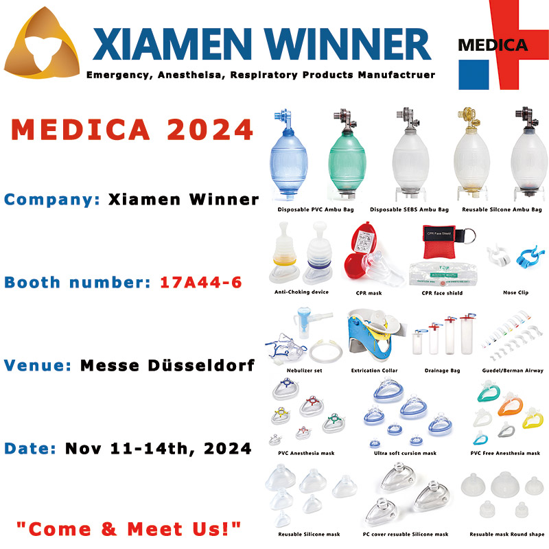 Xiamen Winner Medical to Showcase Cutting-Edge Emergency, Anesthesia, and Respiratory Solutions at MEDICA 2024